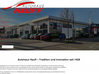 autohaus-hauff.de Webseite Vorschau