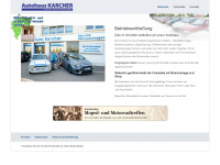 autohaus-karcher.de Webseite Vorschau