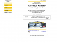 autohaus-knoedler.de Webseite Vorschau