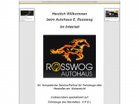 autohaus-rosswog.de Webseite Vorschau