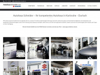 autohaus-schmider.de Webseite Vorschau