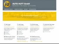 autohutt.de Webseite Vorschau