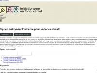 fonds-climat.ch Webseite Vorschau