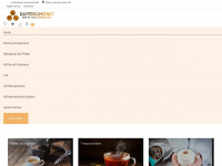 kaffeekombinat.de Webseite Vorschau
