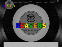beavers-music.de Webseite Vorschau