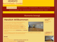 momento-bewegt.ch Webseite Vorschau