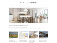 hangenmoos-immobilien.ch Webseite Vorschau