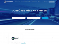 lkw-fahrer-job.de Webseite Vorschau