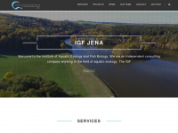 igf-jena.com Webseite Vorschau