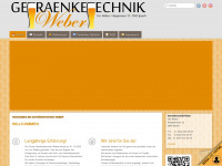 getränketechnik.ch Webseite Vorschau
