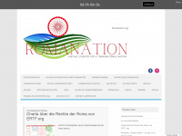 romanation.org Webseite Vorschau