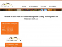 kindergarten-lichterhaus.de Webseite Vorschau