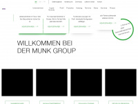 munk-group.com Webseite Vorschau
