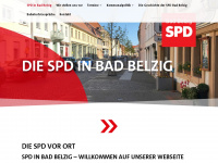 spd-badbelzig.de Webseite Vorschau