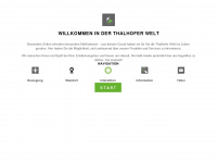 thalhofer-welt.de Webseite Vorschau