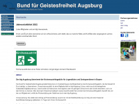 bfg-augsburg.org Webseite Vorschau