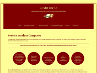 csmb-berlin.de Webseite Vorschau
