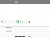 hartmannhaushalt.ch Webseite Vorschau