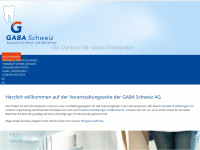 gaba-events.ch Webseite Vorschau
