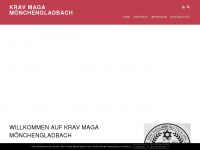 krav-maga-moenchengladbach.com Webseite Vorschau