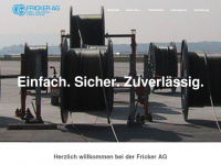 fricker-ag.ch Webseite Vorschau