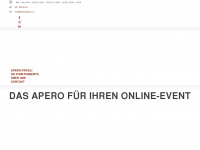 aperopaeckli.ch Webseite Vorschau