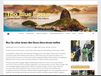 trio-bluebossa.de Webseite Vorschau