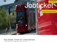 ivb-jobticket.at Webseite Vorschau