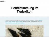 tierlexikon.info Webseite Vorschau