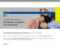 accadis-education.com Webseite Vorschau