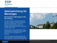 ideensammlung-menzingen.ch Webseite Vorschau