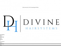 divinehairsystems.com Webseite Vorschau