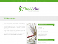 physiovital.eu Webseite Vorschau