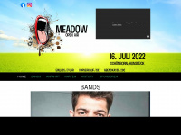 meadow-openair.de Webseite Vorschau