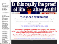 thescoleexperiment.com Webseite Vorschau