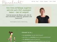 mamaleicht.ch Webseite Vorschau