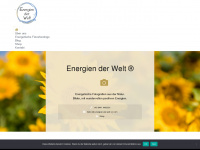 energien-der-welt.com Webseite Vorschau