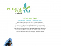 palliative-care-duisburg.de Webseite Vorschau