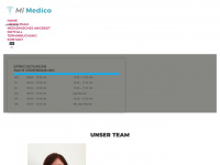 mimedico.ch Webseite Vorschau