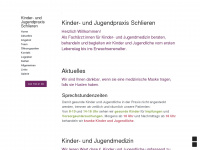 kinderarzt-schlieren.ch Webseite Vorschau