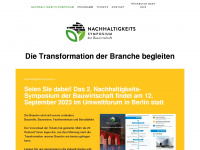 nachhaltigkeitssymposium.de Webseite Vorschau