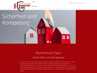 brandschutz-claus.de Webseite Vorschau