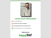 happyref.de Webseite Vorschau