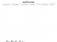 bioloving.de Webseite Vorschau