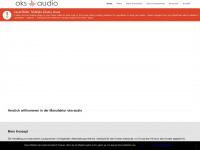 oks-audio.de Webseite Vorschau