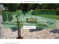gartenmassage.ch Webseite Vorschau