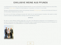 vinumfundus.at Webseite Vorschau