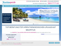 mauritiusspezi.de Webseite Vorschau