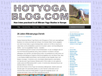 hotyogablog.com Webseite Vorschau