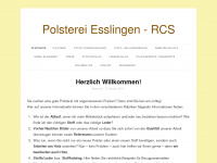 polsterei-esslingen.de Webseite Vorschau
